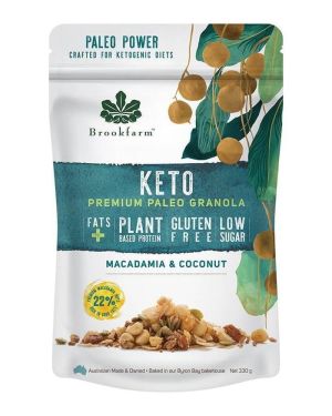 Keto Premium Paleo Granola - Macadamia & Coconut